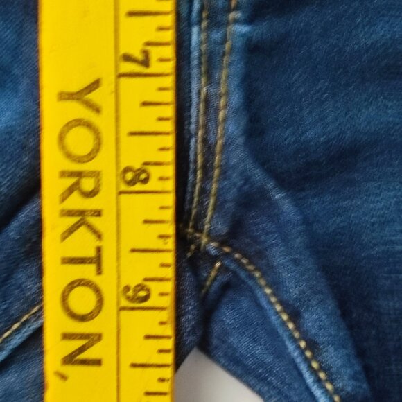 GAP Denim jeans straight leg mid-rise blue women's 28 regular - Picture 13 of 13